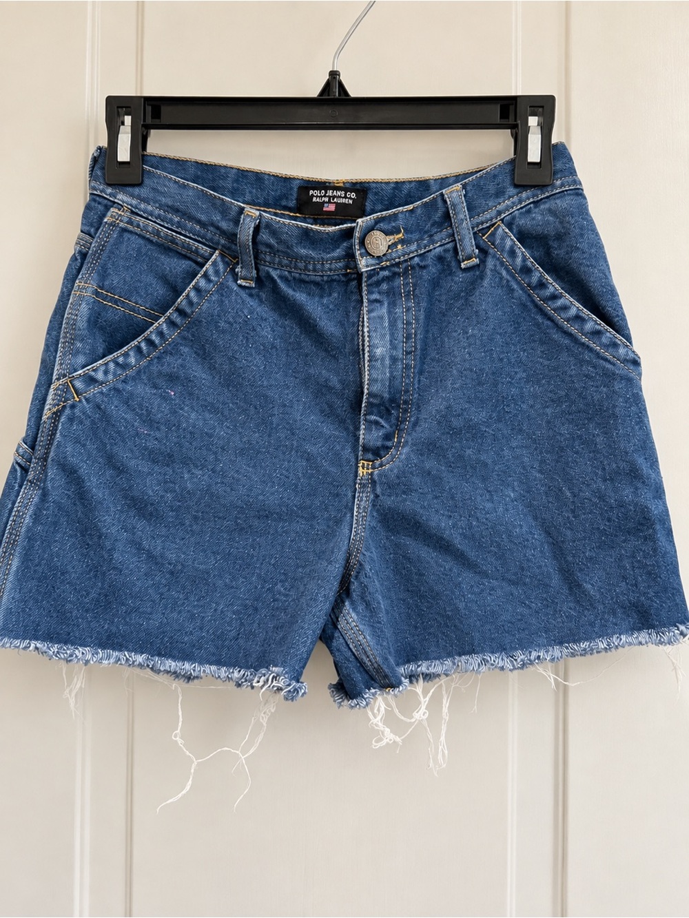 Polo Jeans Co. Ralph Lauren Denim Cutoff Shorts Size 14 girls 0/2 women